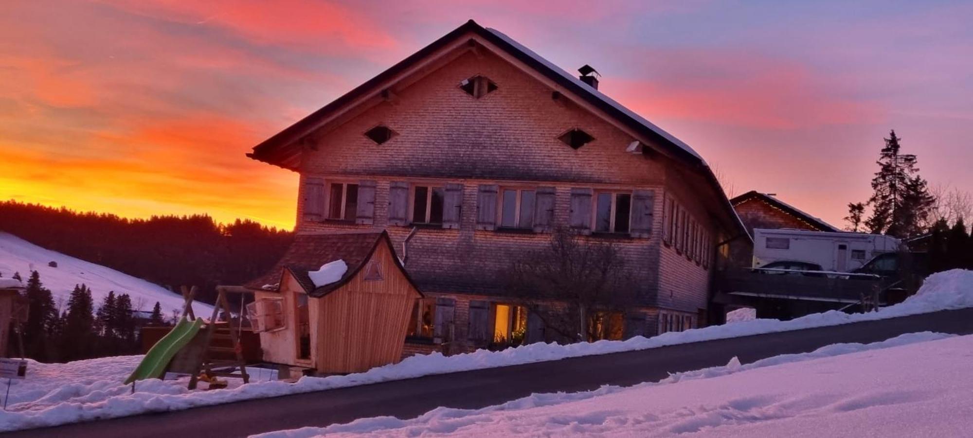 Ferienwohnung Schönenbühl Hittisau Exterior foto