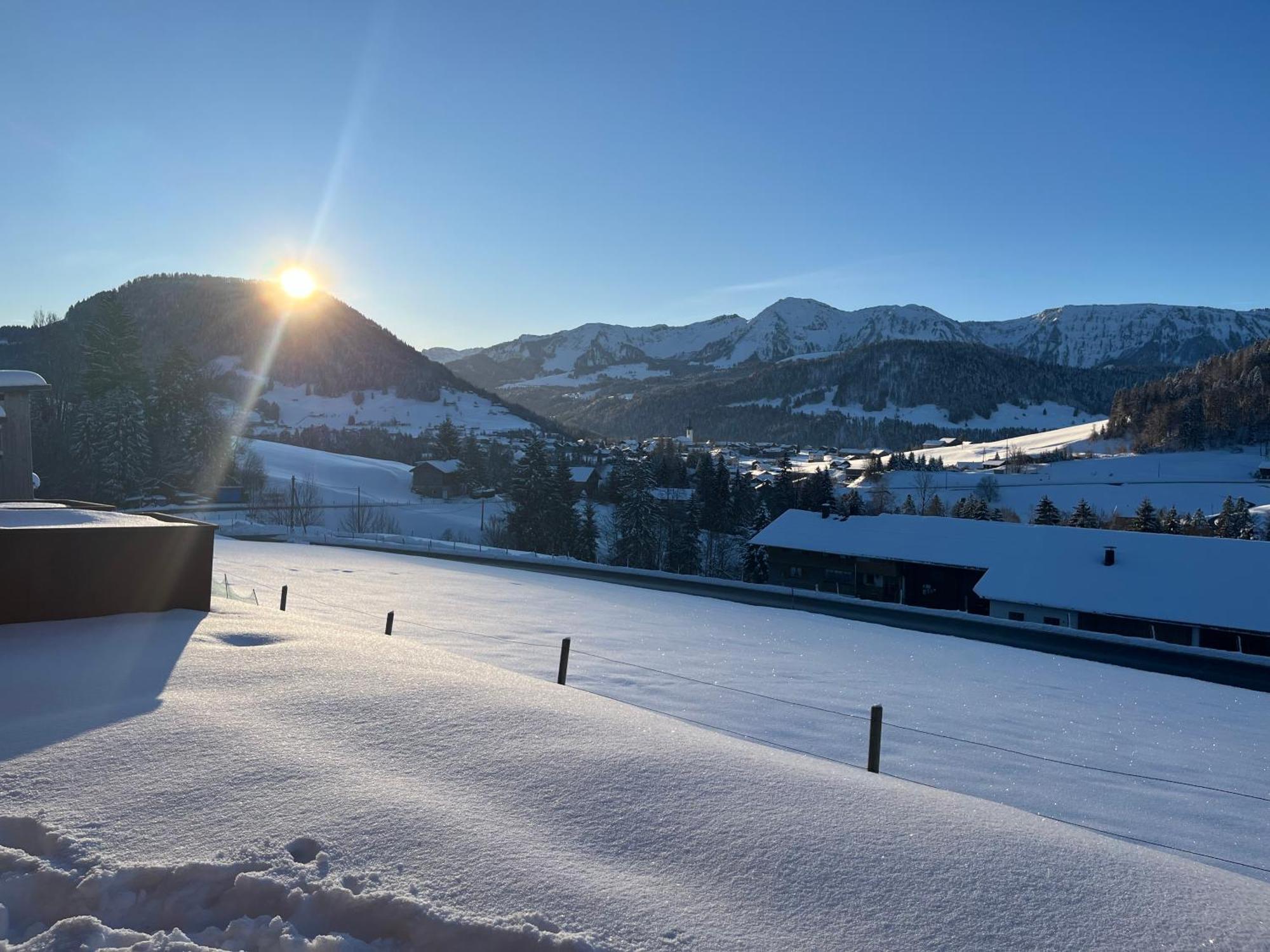 Ferienwohnung Schönenbühl Hittisau Exterior foto